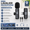 9 Collar Wireless Microphone iPhone/Android & Type C Supported Wireless Microphone With ( i Phone Connector )
